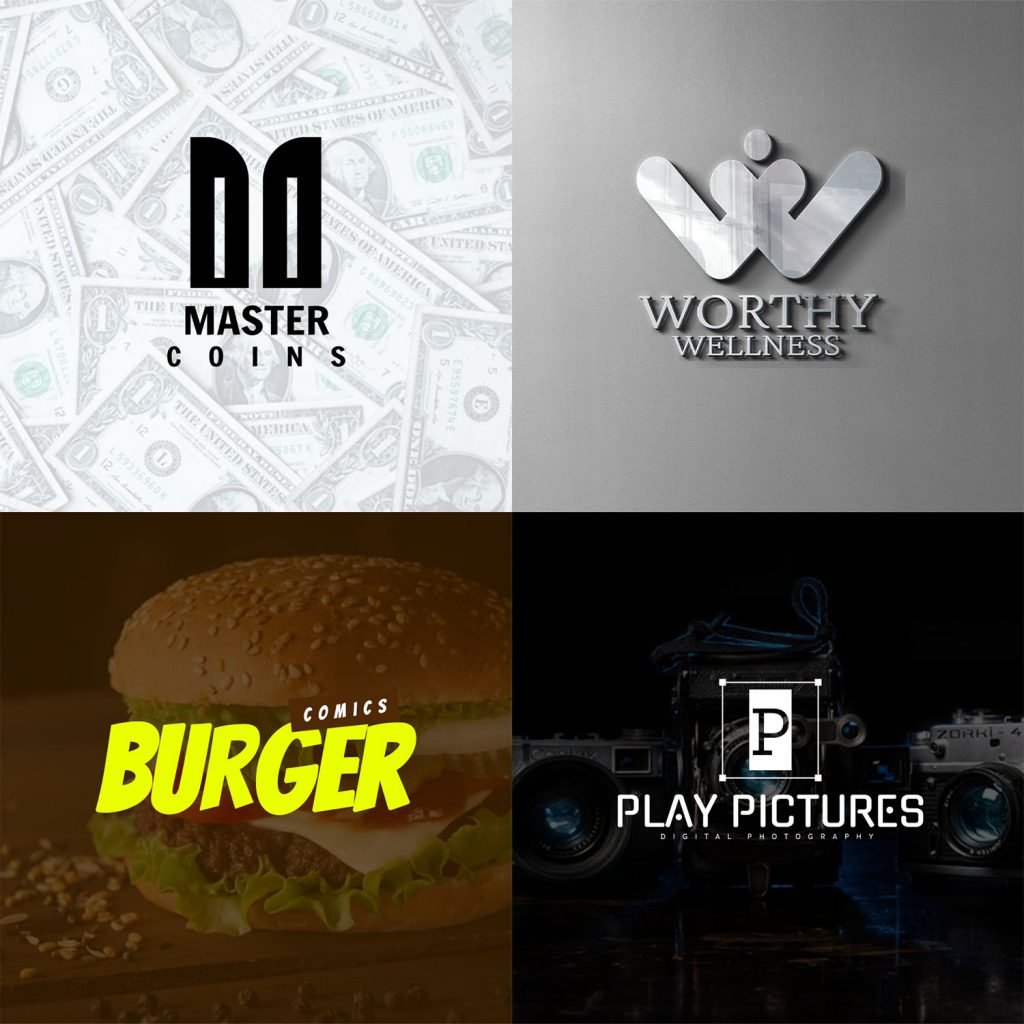 logo design collage